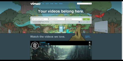 vimeo-starseite vimeo-startseite