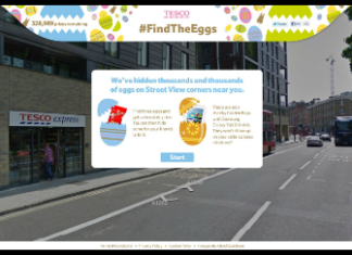 Ungewöhnliche Osteraktion von Tesco