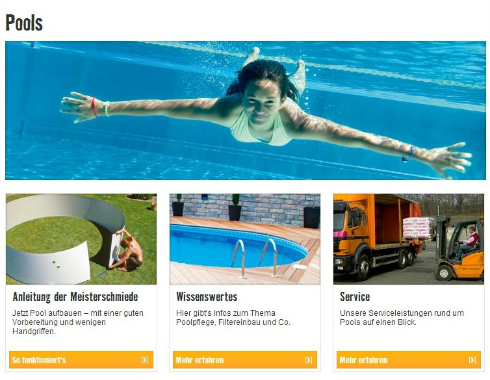 Content Marketing Hornbach