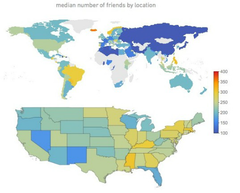 Facebook Studie Karte Facebook Studie Karte