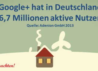 Google+ hat in Deutschland 6,7 Millionen aktive Nutzer