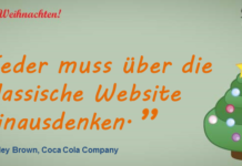 Jeder muss über die klassische Website hinausdenken