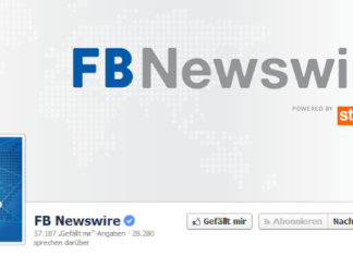 FB Newswire: Nachrichten-Seite von Facebook