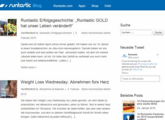 Runtastic-Blog