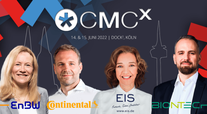 BioNTech, EnBW, Continental, EIS.de – freu Dich auf diese Top-Speaker:innen bei der CMCX 2022